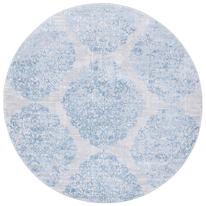 SAFAVIEH Lagoon Collection LGN506F Grey / Blue Rug Image 3