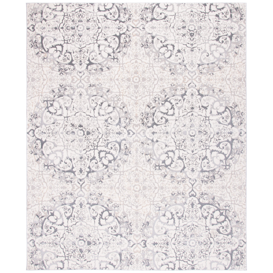 SAFAVIEH Lagoon Collection LGN507A Ivory / Grey Rug Image 2