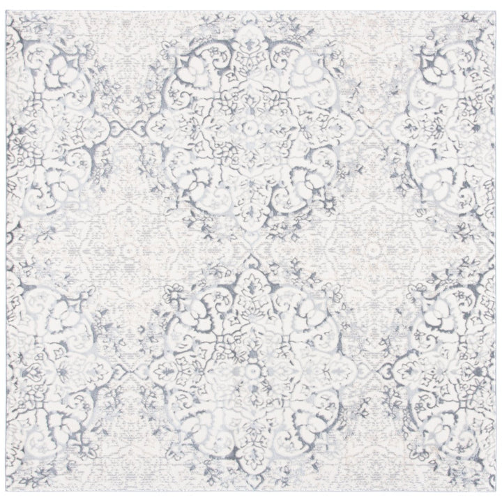 SAFAVIEH Lagoon Collection LGN507A Ivory / Grey Rug Image 1