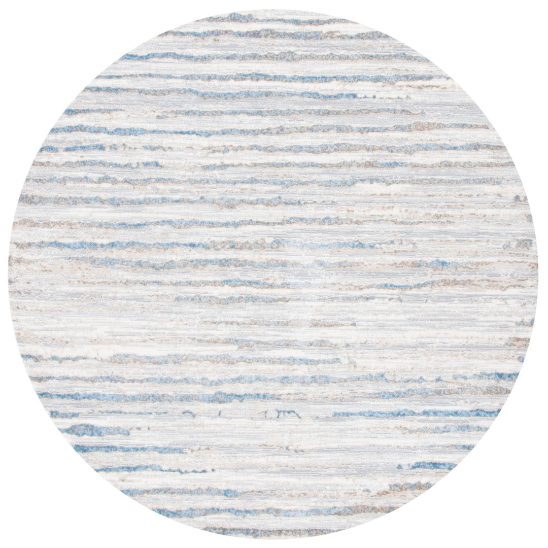 SAFAVIEH Lagoon Collection LGN518H Grey / Blue Rug Image 1