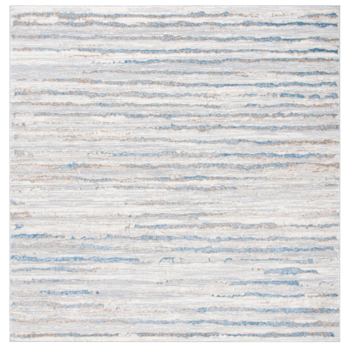 SAFAVIEH Lagoon Collection LGN518H Grey / Blue Rug Image 1