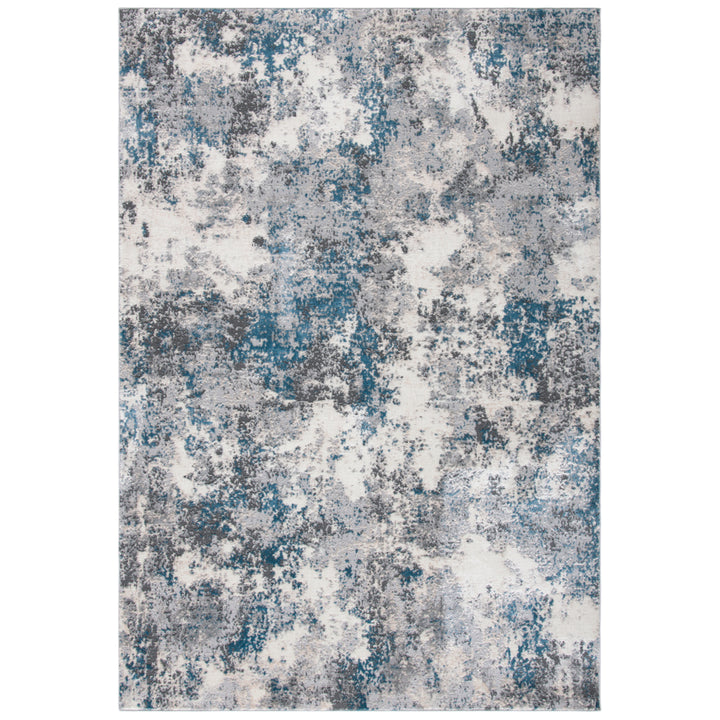 SAFAVIEH Lagoon Collection LGN521F Grey / Turquoise Rug Image 2