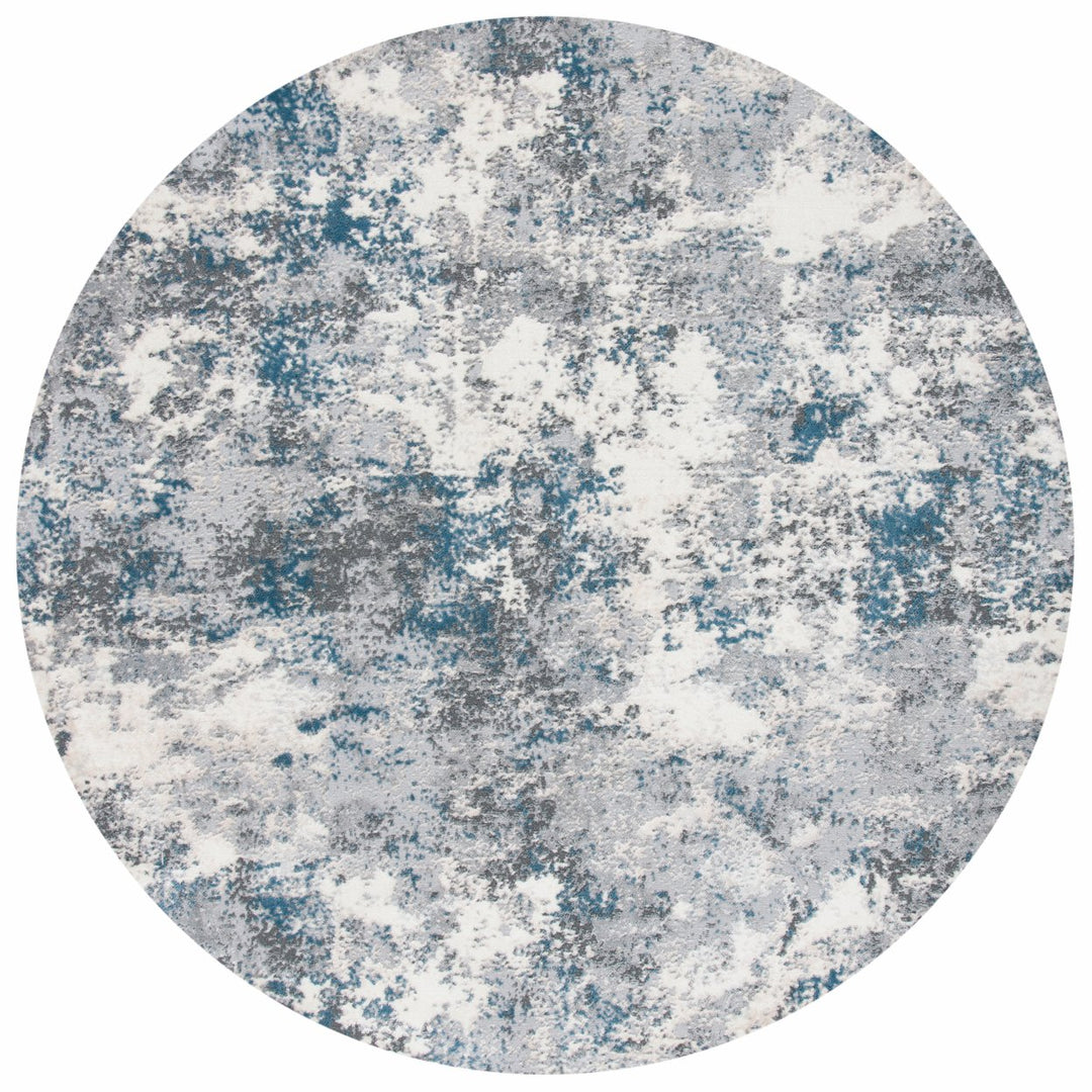 SAFAVIEH Lagoon Collection LGN521F Grey / Turquoise Rug Image 3