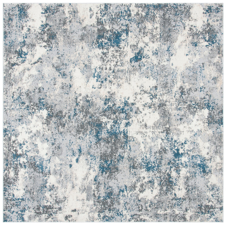 SAFAVIEH Lagoon Collection LGN521F Grey / Turquoise Rug Image 4