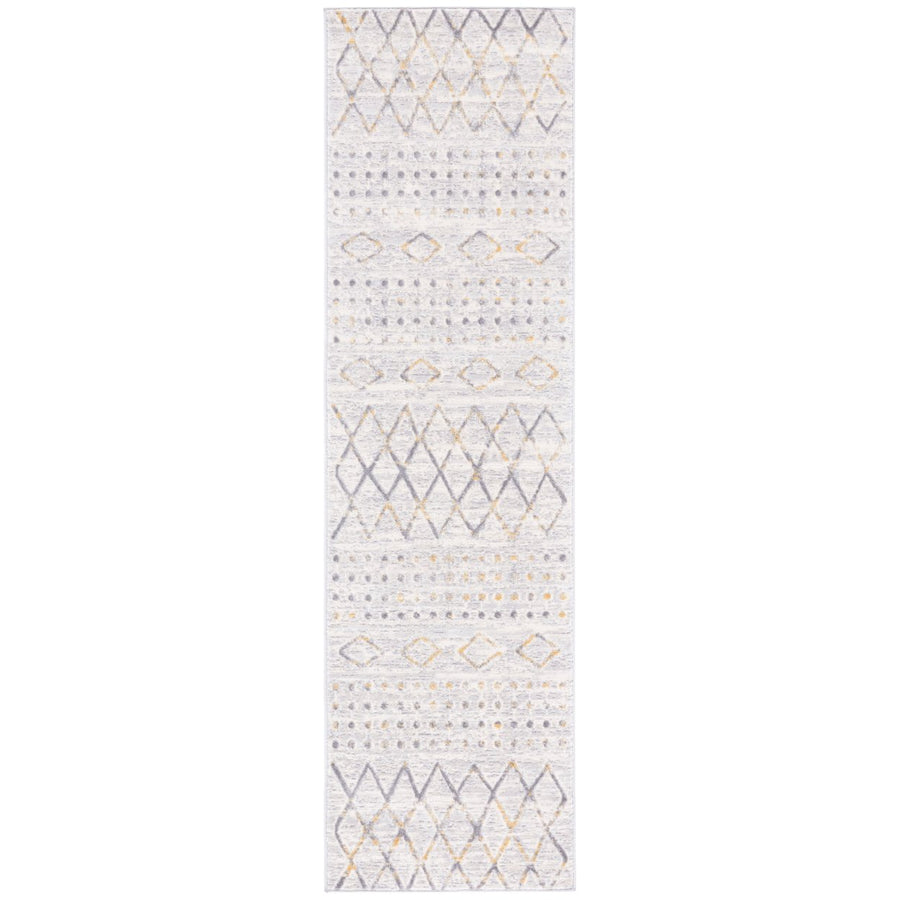 SAFAVIEH Lagoon Collection LGN519F Grey / Gold Rug Image 1