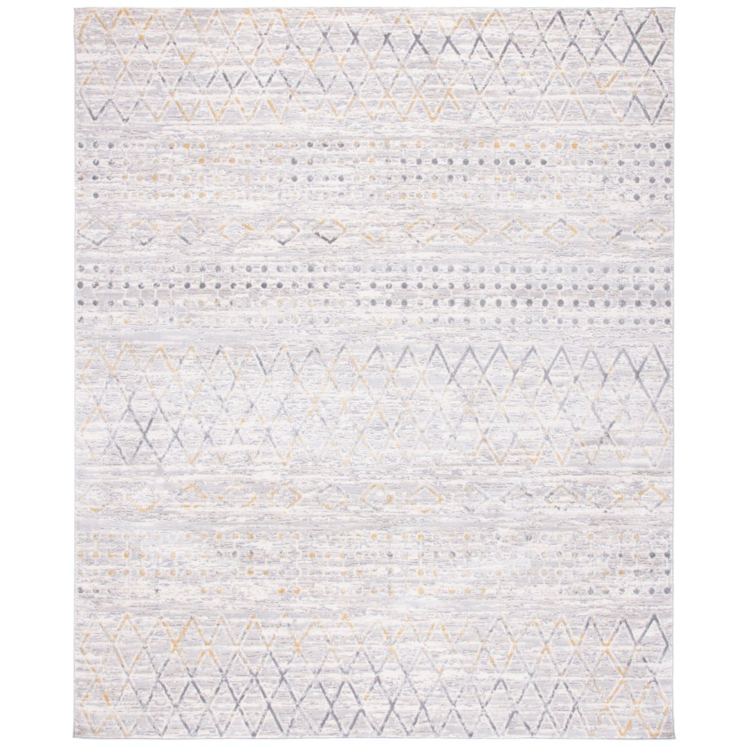 SAFAVIEH Lagoon Collection LGN519F Grey / Gold Rug Image 1