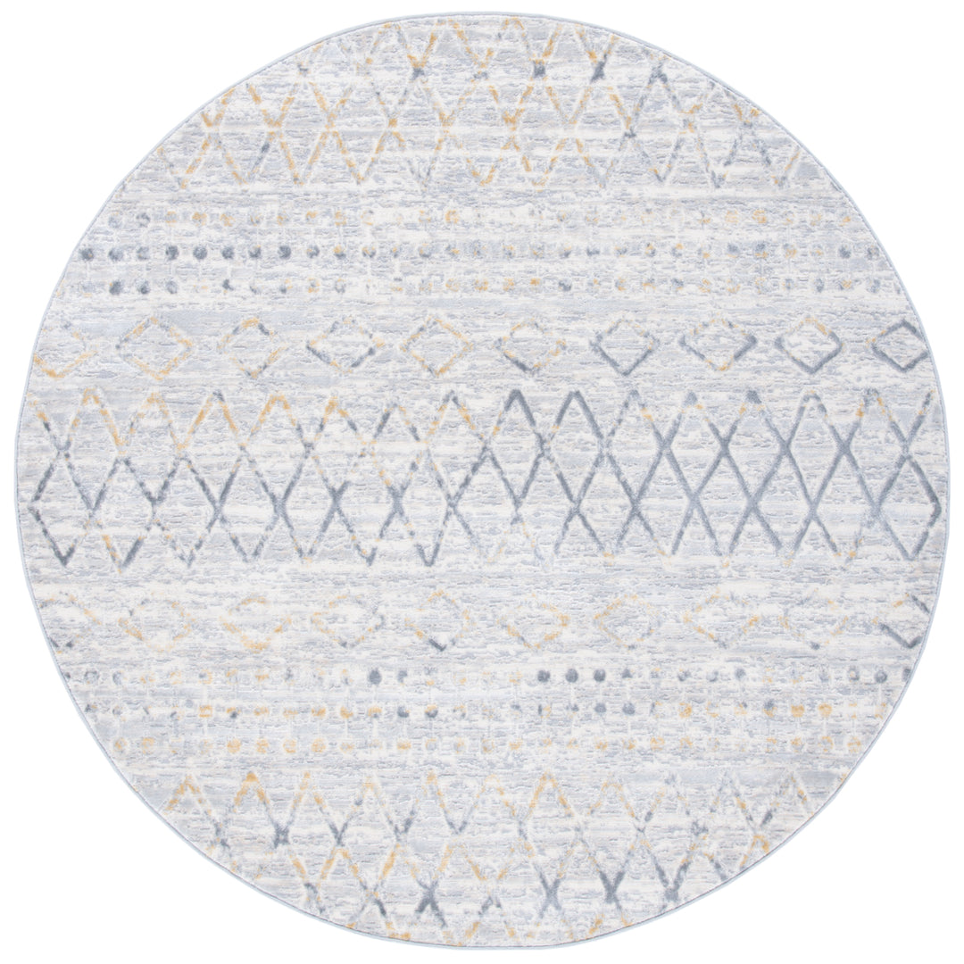 SAFAVIEH Lagoon Collection LGN519F Grey / Gold Rug Image 3