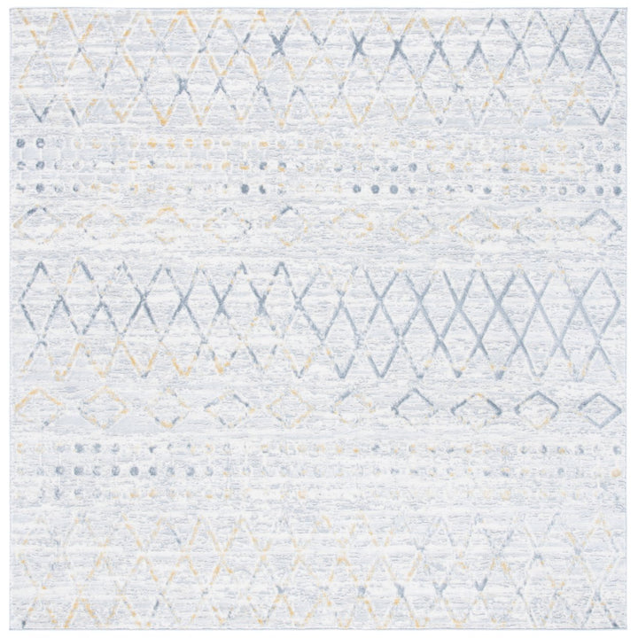 SAFAVIEH Lagoon Collection LGN519F Grey / Gold Rug Image 4