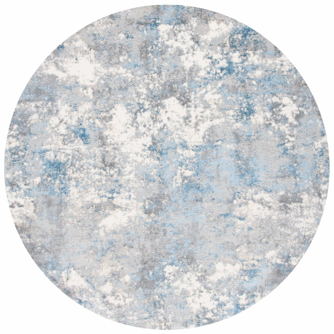 SAFAVIEH Lagoon Collection LGN521G Lt Grey / Lt Blue Rug Image 3