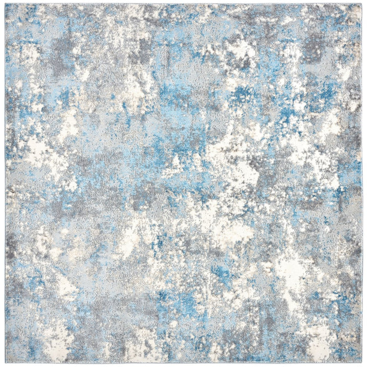 SAFAVIEH Lagoon Collection LGN521G Lt Grey / Lt Blue Rug Image 4