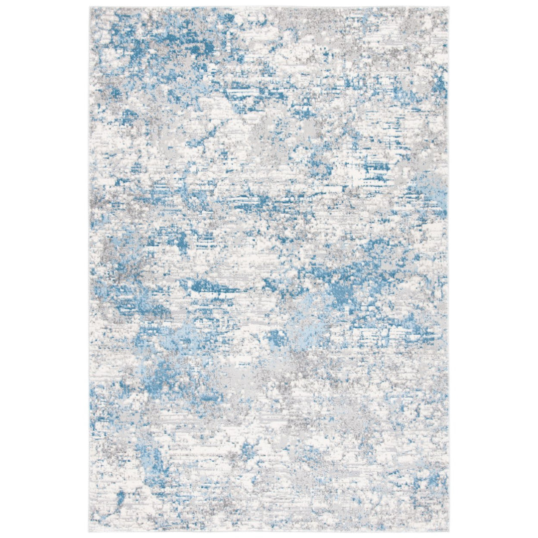 SAFAVIEH Lagoon Collection LGN570M Ivory / Blue Rug Image 1