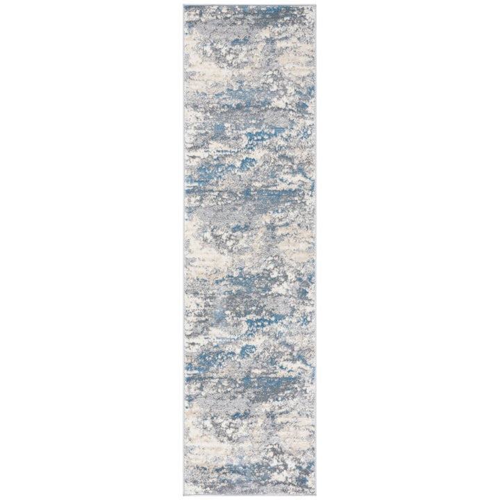 SAFAVIEH Lagoon Collection LGN571F Grey / Blue Rug Image 1