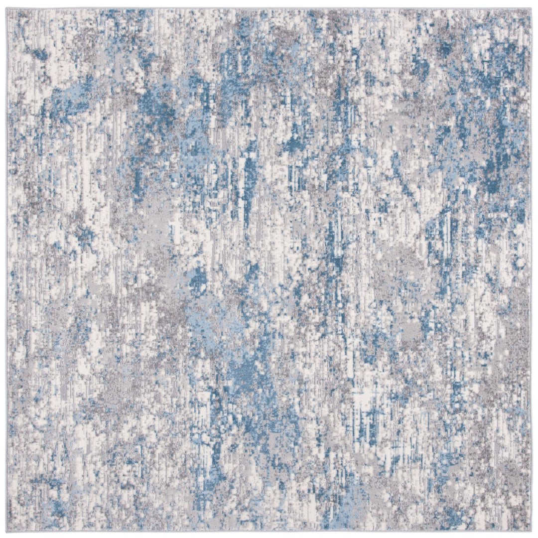 SAFAVIEH Lagoon Collection LGN570M Ivory / Blue Rug Image 3