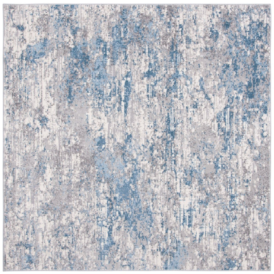 SAFAVIEH Lagoon Collection LGN570M Ivory / Blue Rug Image 1