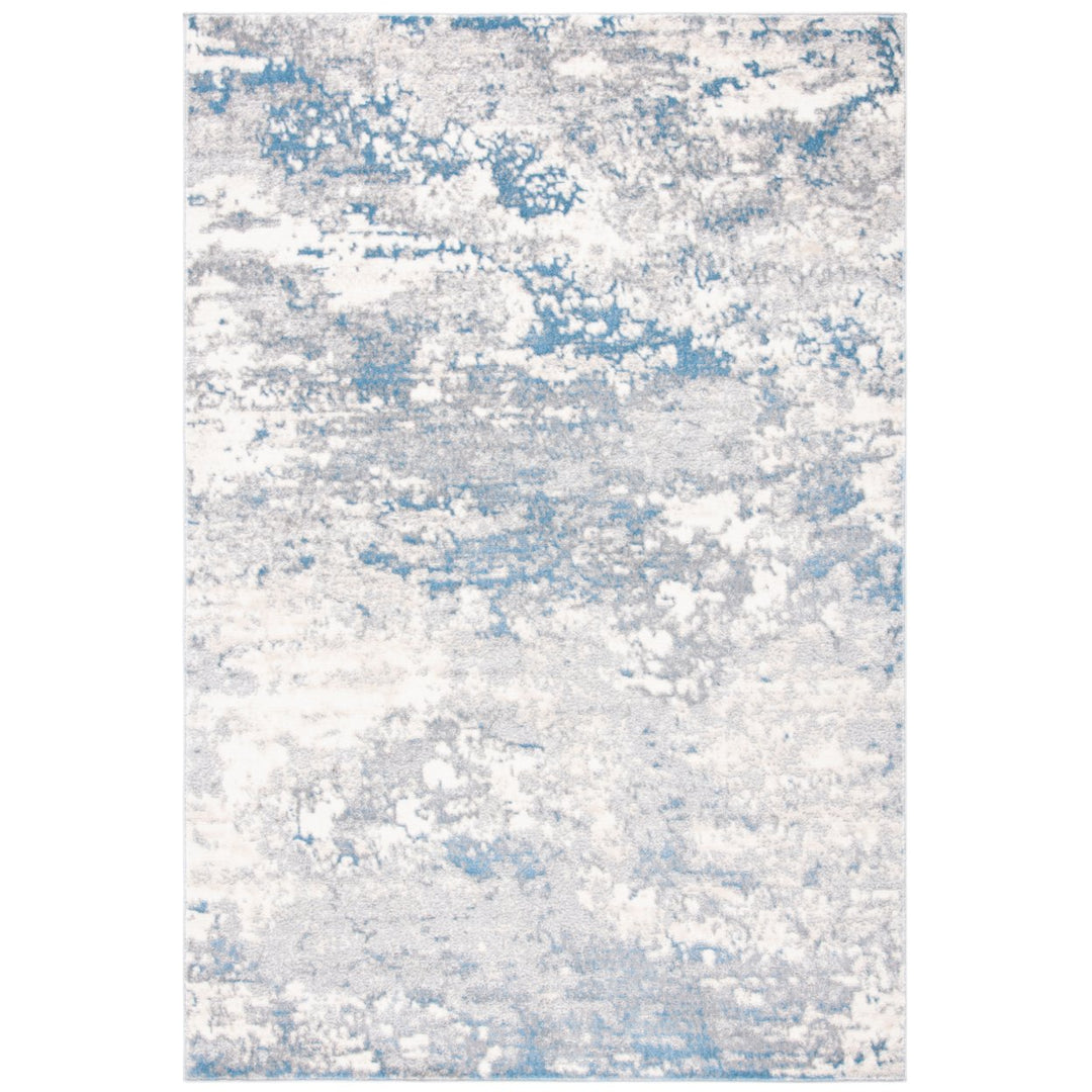 SAFAVIEH Lagoon Collection LGN571F Grey / Blue Rug Image 1