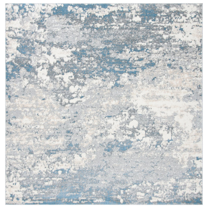 SAFAVIEH Lagoon Collection LGN571F Grey / Blue Rug Image 4