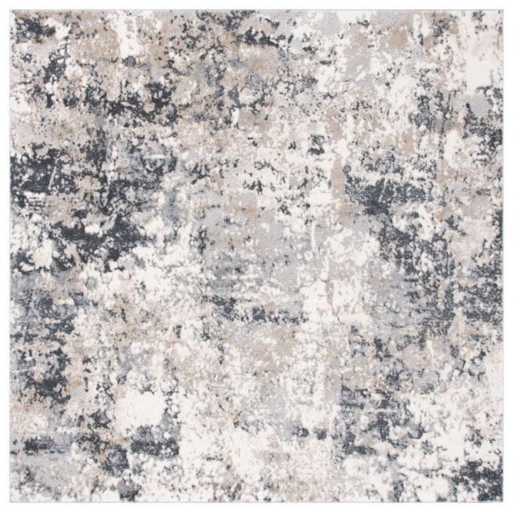 SAFAVIEH Lagoon Collection LGN572F Grey / Beige Rug Image 4