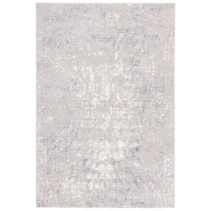 SAFAVIEH Lagoon Collection LGN574F Grey / Ivory Rug Image 1