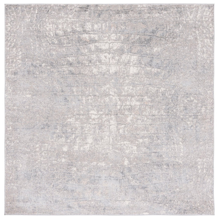 SAFAVIEH Lagoon Collection LGN574F Grey / Ivory Rug Image 1