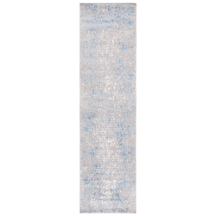 SAFAVIEH Lagoon Collection LGN574M Blue / Grey Rug Image 1