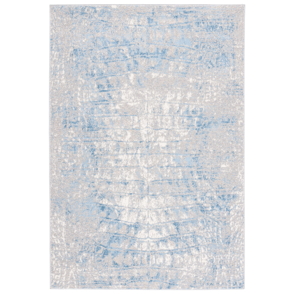 SAFAVIEH Lagoon Collection LGN574M Blue / Grey Rug Image 2