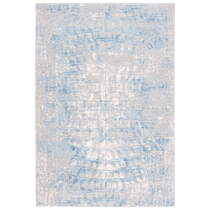 SAFAVIEH Lagoon Collection LGN574M Blue / Grey Rug Image 1