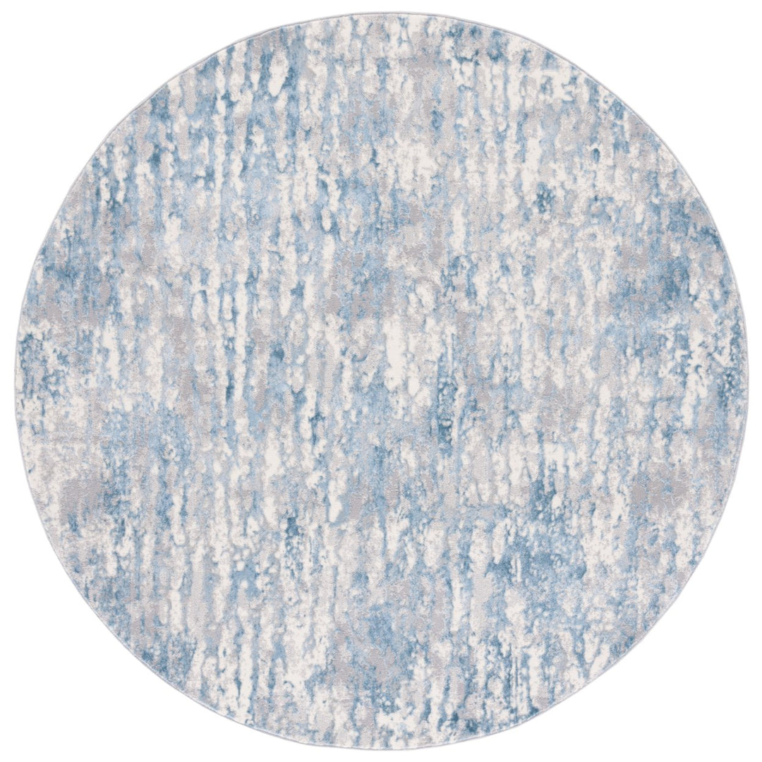 SAFAVIEH Lagoon Collection LGN580M Blue / Grey Rug Image 1