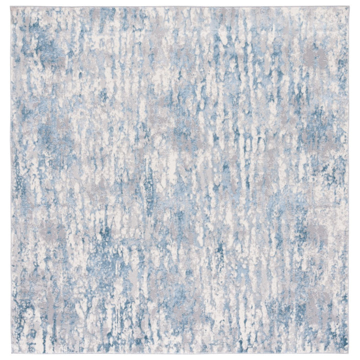 SAFAVIEH Lagoon Collection LGN580M Blue / Grey Rug Image 1