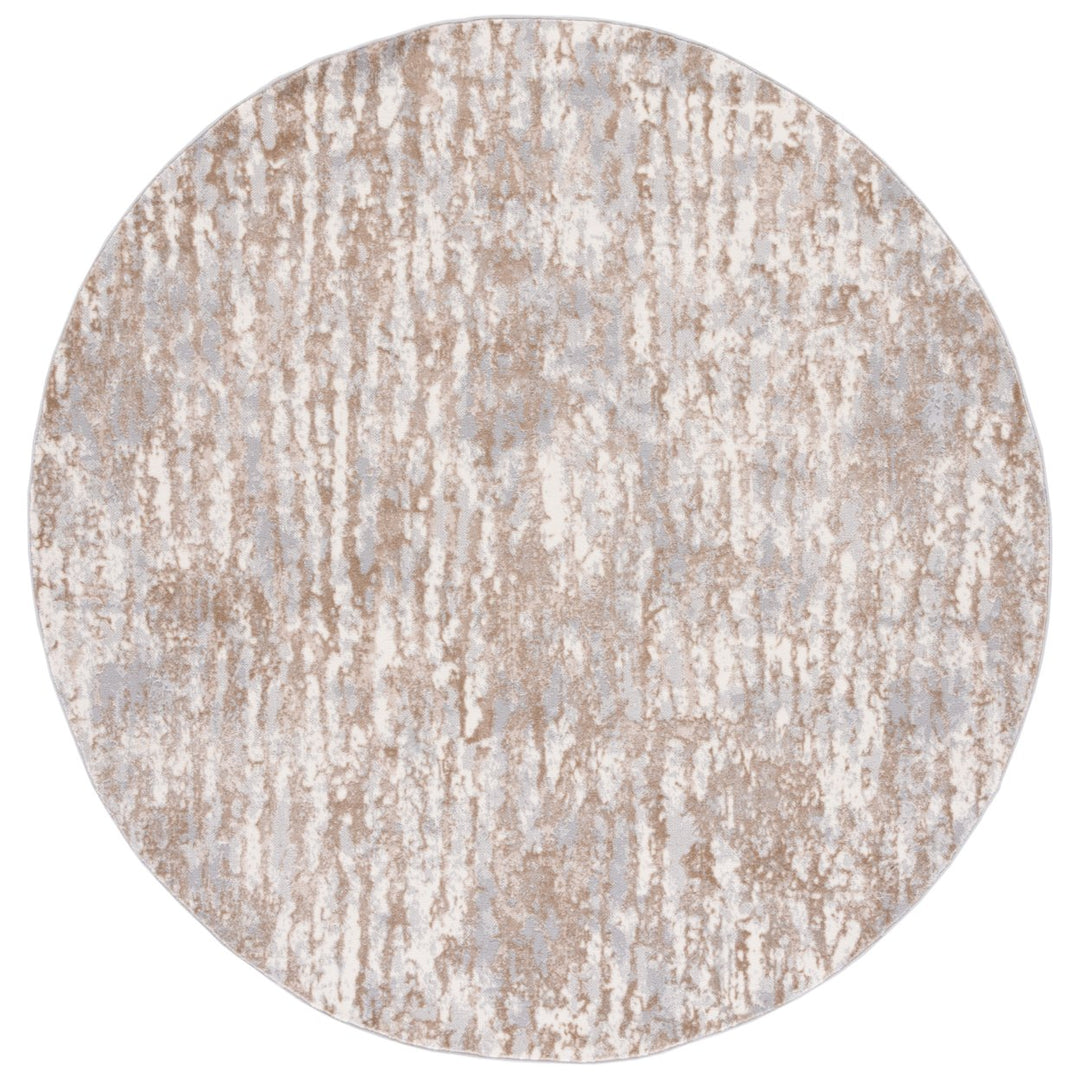 SAFAVIEH Lagoon Collection LGN580B Beige / Grey Rug Image 1