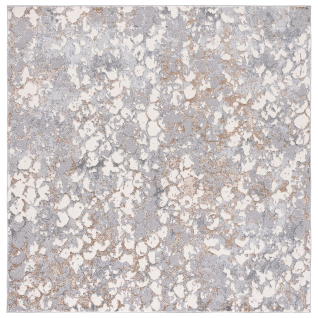 SAFAVIEH Lagoon Collection LGN578A Ivory / Grey Rug Image 4