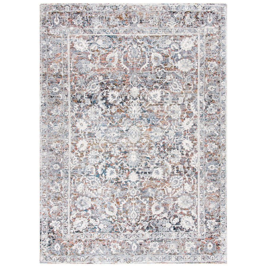 SAFAVIEH Limitee Collection LIM762G Grey / Beige Rug Image 1