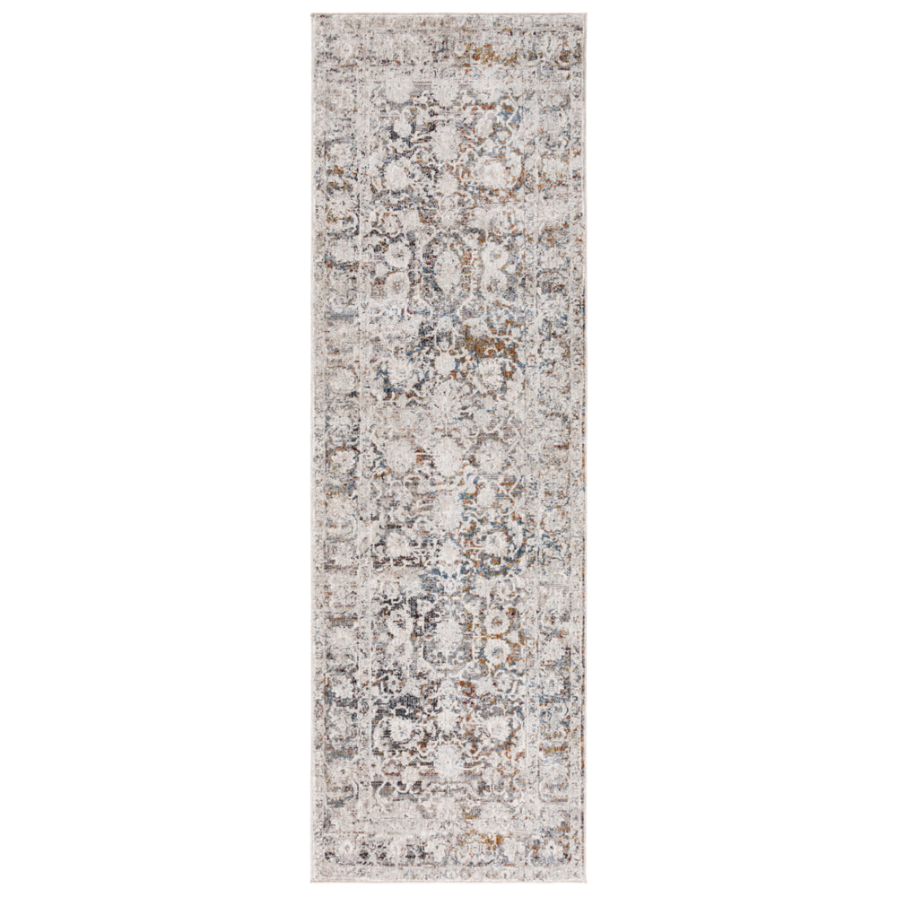 SAFAVIEH Limitee Collection LIM762G Grey / Beige Rug Image 2