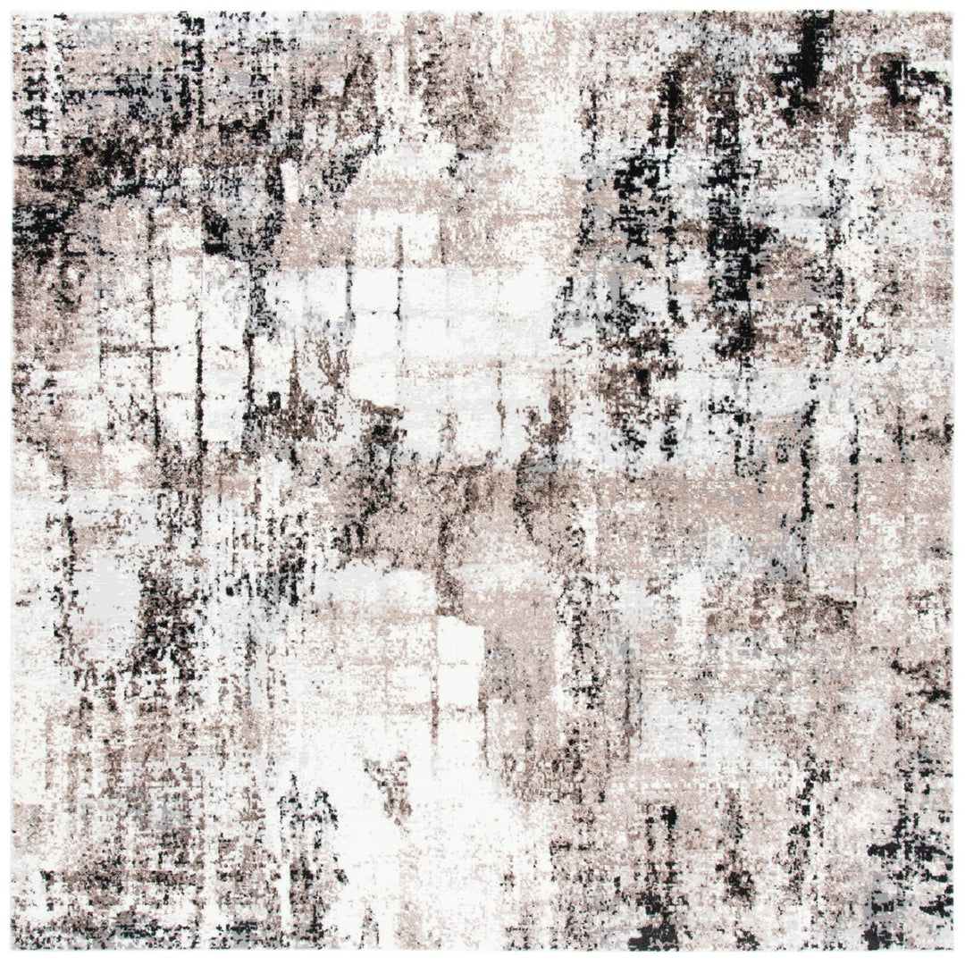 SAFAVIEH Lilypond Collection LLP808A Ivory / Grey Rug Image 3