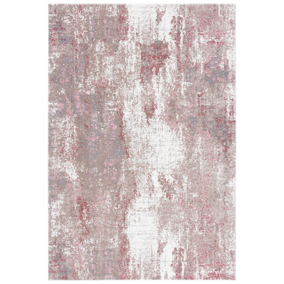 SAFAVIEH Lilypond Collection LLP818U Rose / Ivory Rug Image 1