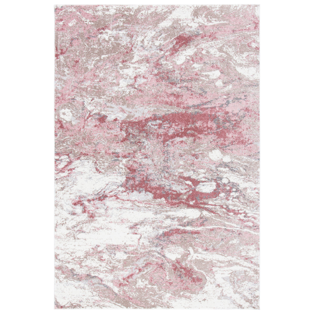 SAFAVIEH Lilypond Collection LLP883A Ivory / Rose Rug Image 2