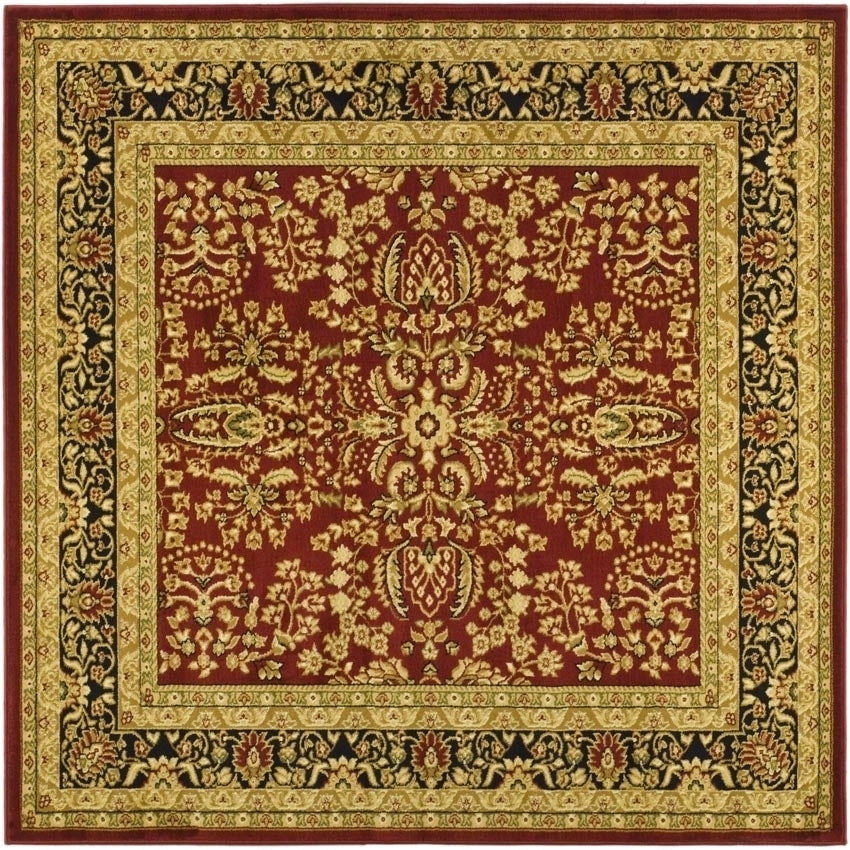 SAFAVIEH Lyndhurst LNH214A Red / Black Rug Image 3