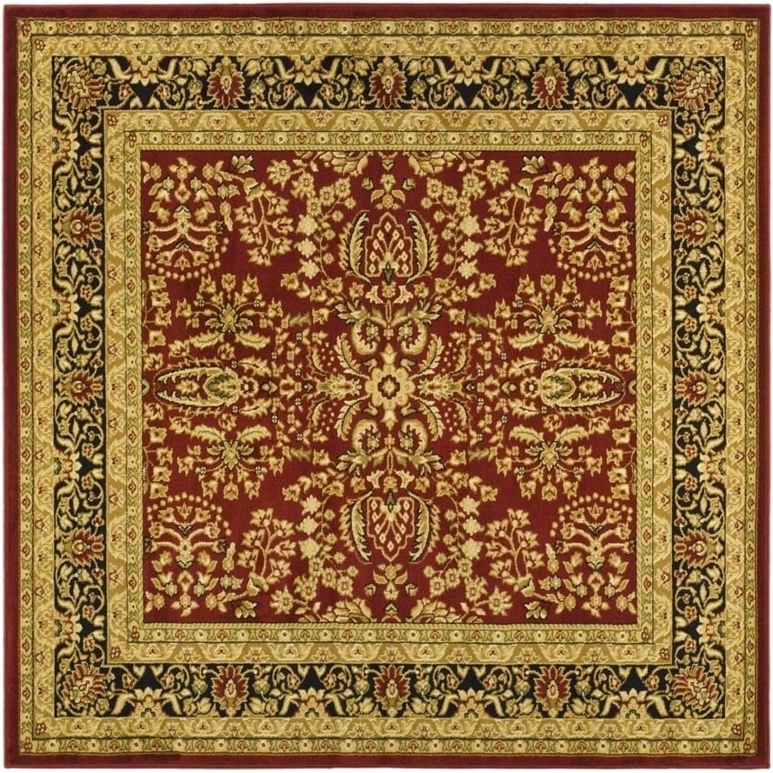 SAFAVIEH Lyndhurst LNH214A Red / Black Rug Image 1