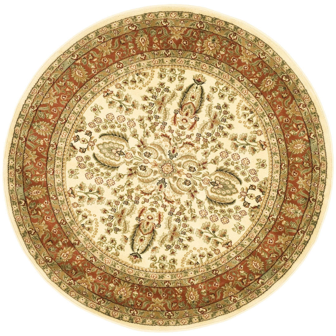 SAFAVIEH Lyndhurst LNH214R Ivory / Rust Rug Image 2