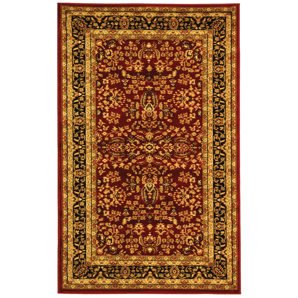 SAFAVIEH Lyndhurst LNH214A Red / Black Rug Image 6