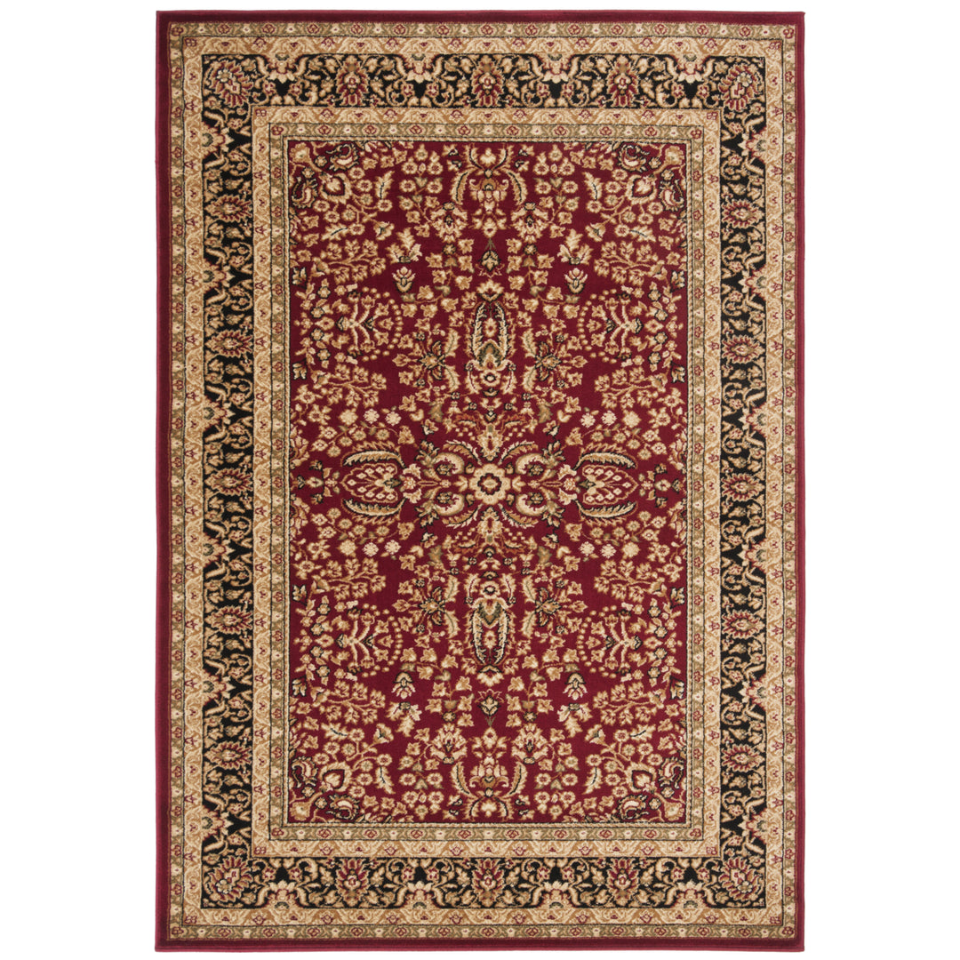 SAFAVIEH Lyndhurst LNH214A Red / Black Rug Image 7