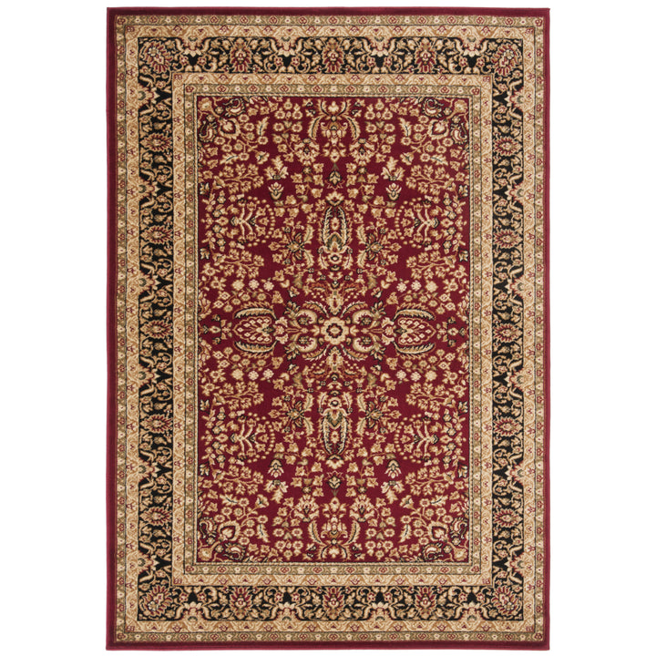 SAFAVIEH Lyndhurst LNH214A Red / Black Rug Image 7