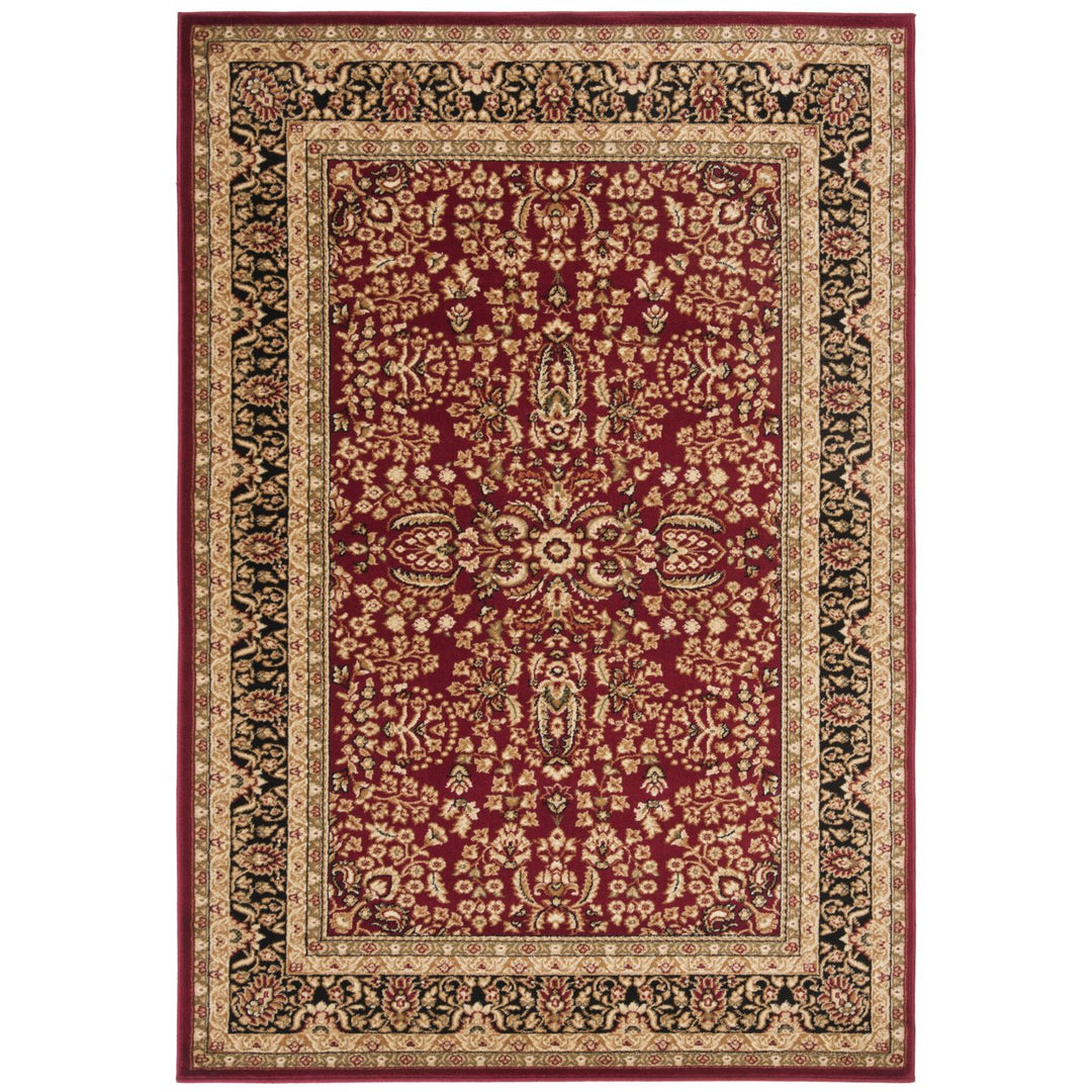 SAFAVIEH Lyndhurst LNH214A Red / Black Rug Image 1