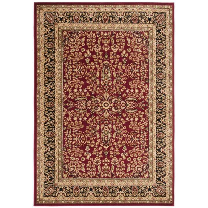 SAFAVIEH Lyndhurst LNH214A Red / Black Rug Image 1