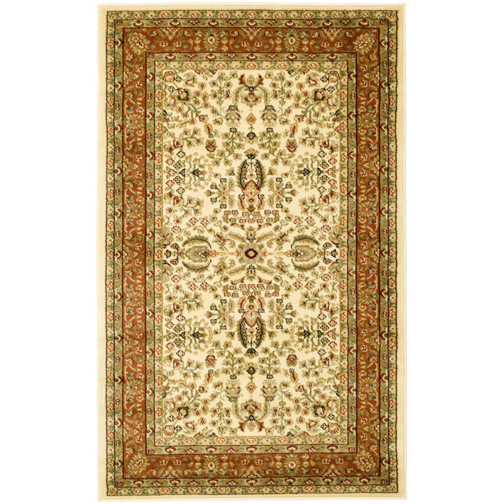 SAFAVIEH Lyndhurst LNH214R Ivory / Rust Rug Image 5