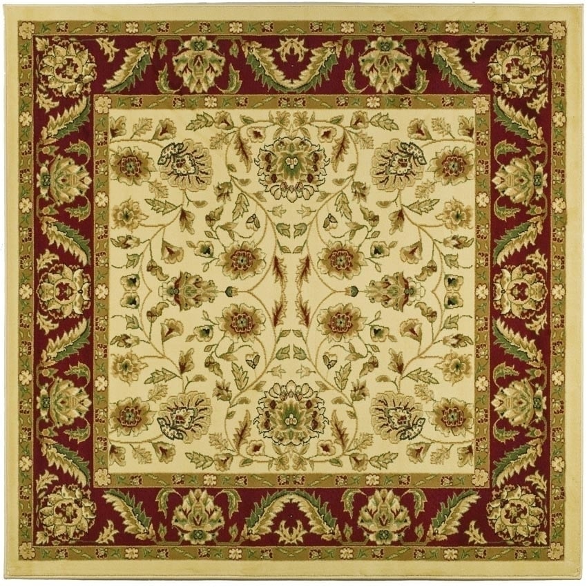 SAFAVIEH LNH215A Lyndhurst Ivory / Red Image 1