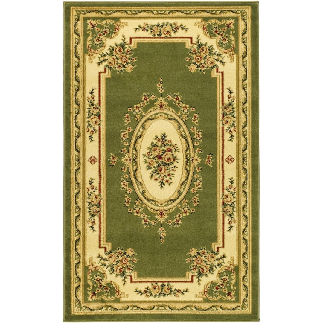 SAFAVIEH Lyndhurst LNH218B Sage / Ivory Rug Image 1