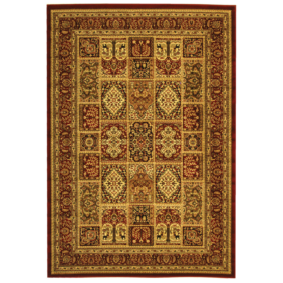 SAFAVIEH Lyndhurst LNH217B Multi / Red Rug Image 3