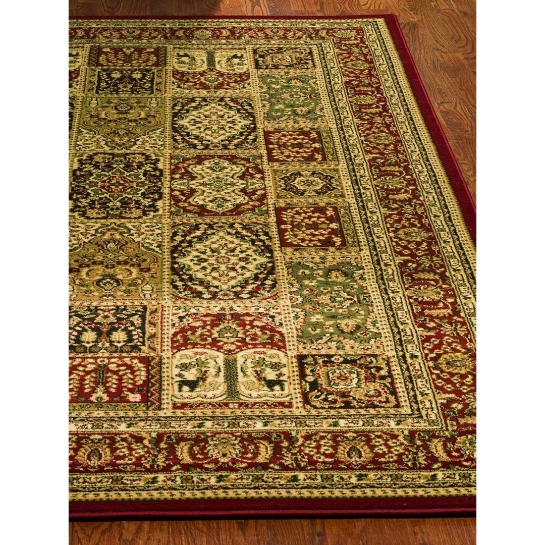 SAFAVIEH Lyndhurst LNH217B Multi / Red Rug Image 5