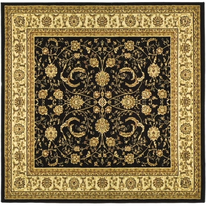 SAFAVIEH Lyndhurst LNH219A Black / Ivory Rug Image 1