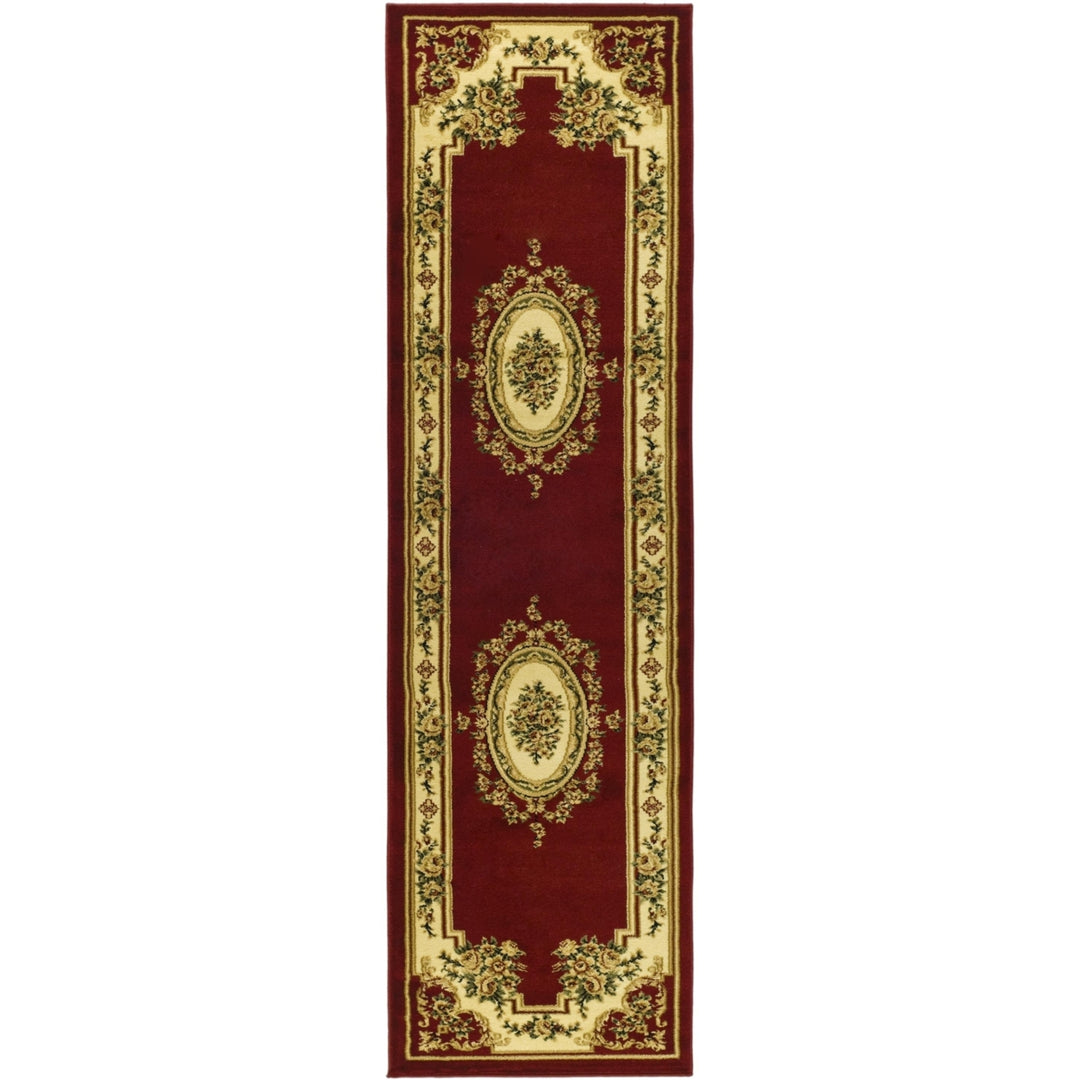 SAFAVIEH Lyndhurst LNH218C Red / Ivory Rug Image 1